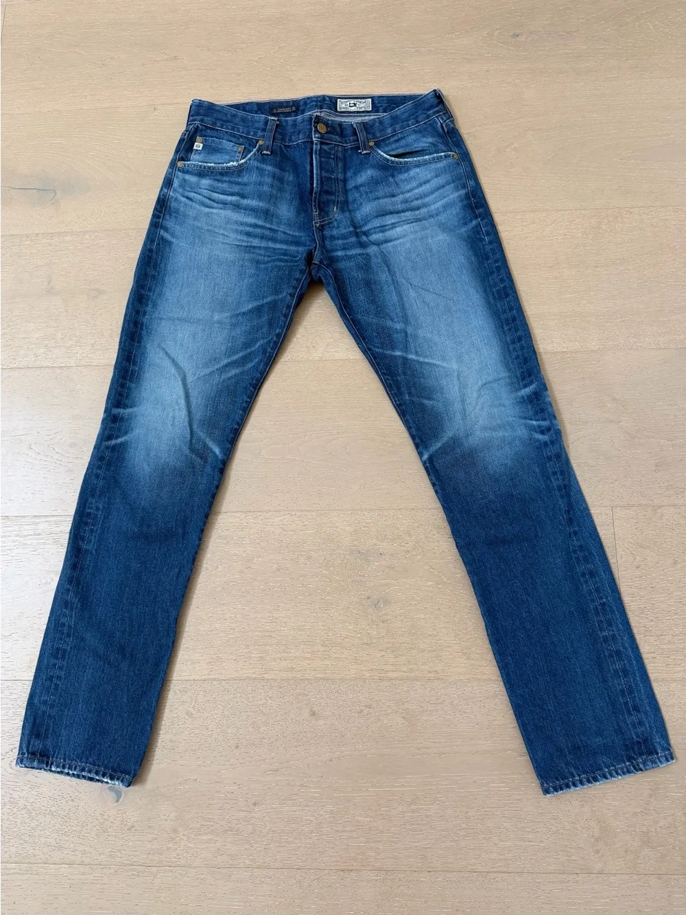 AG-Adriano Goldschmied Men's Tellis Modern Slim Selvage Jean